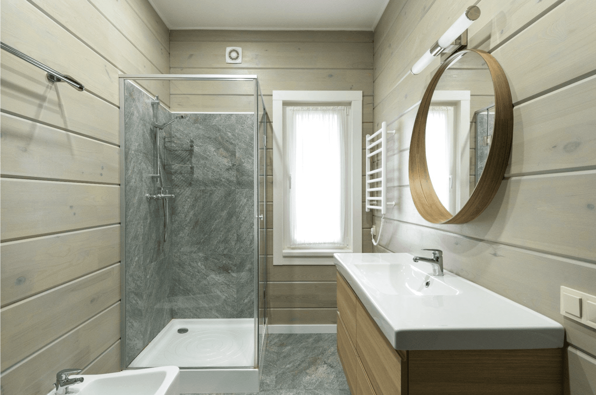 modern lux bathroom renovation